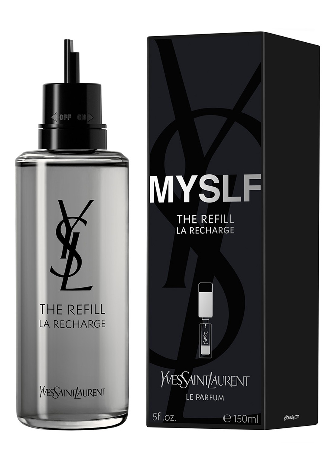Yves Saint Laurent MYSLF Eau de Parfum - navulling - voorkant 3 undefined