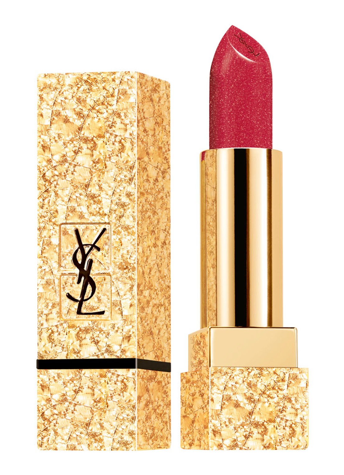 Yves Saint Laurent Rouge Pur Couture - Limited Edition lipstick - voorkant 21 rouge paradoxe