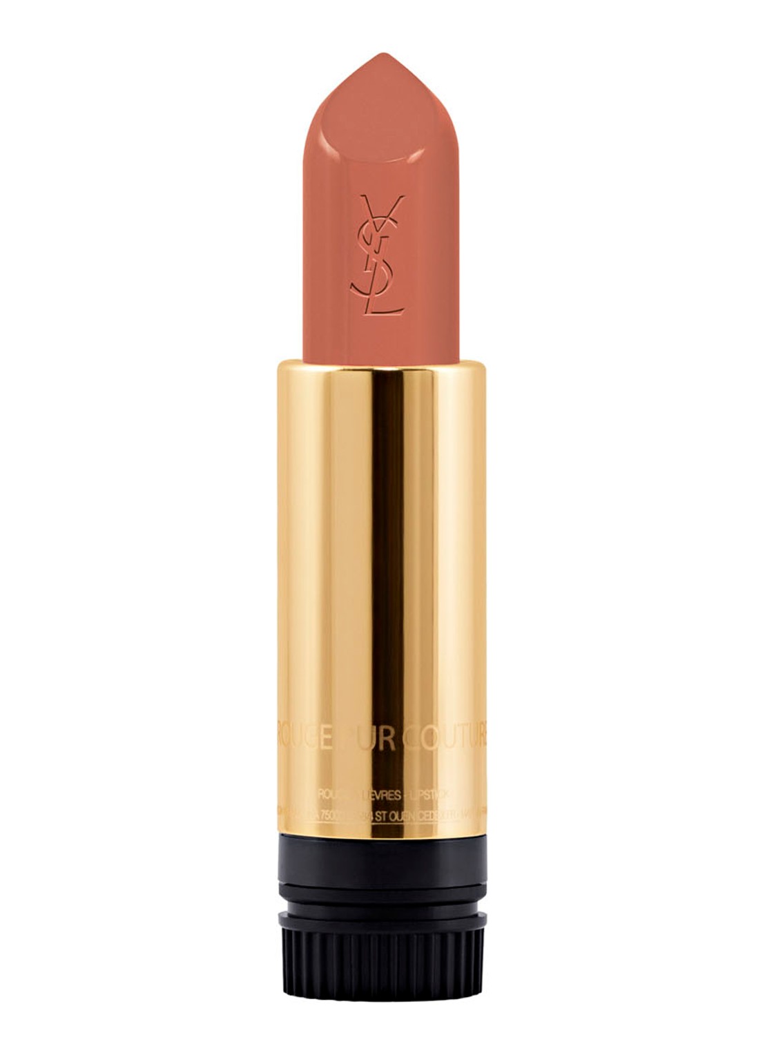 Yves Saint Laurent Rouge Pur Couture Lipstick Refill - navulling - voorkant nude muse