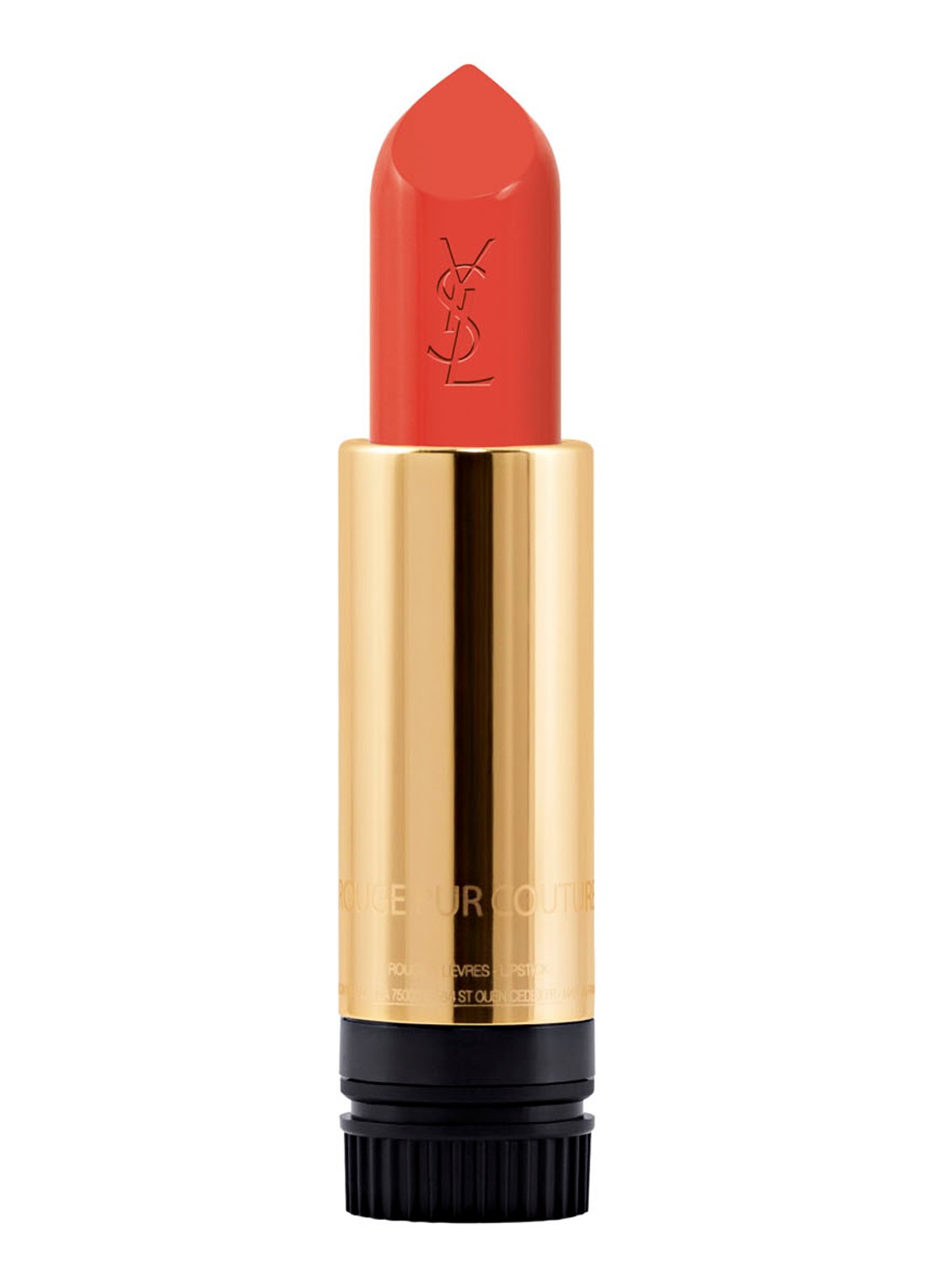 Yves Saint Laurent Rouge Pur Couture Lipstick Refill - navulling - voorkant orange muse