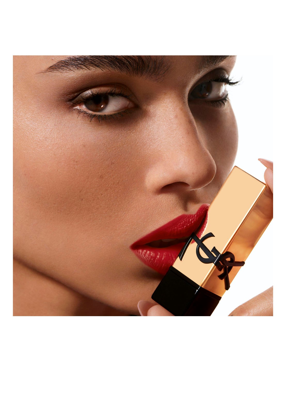 Yves Saint Laurent Rouge Pur Couture Lipstick Refill - navulling - detail 4 pink muse