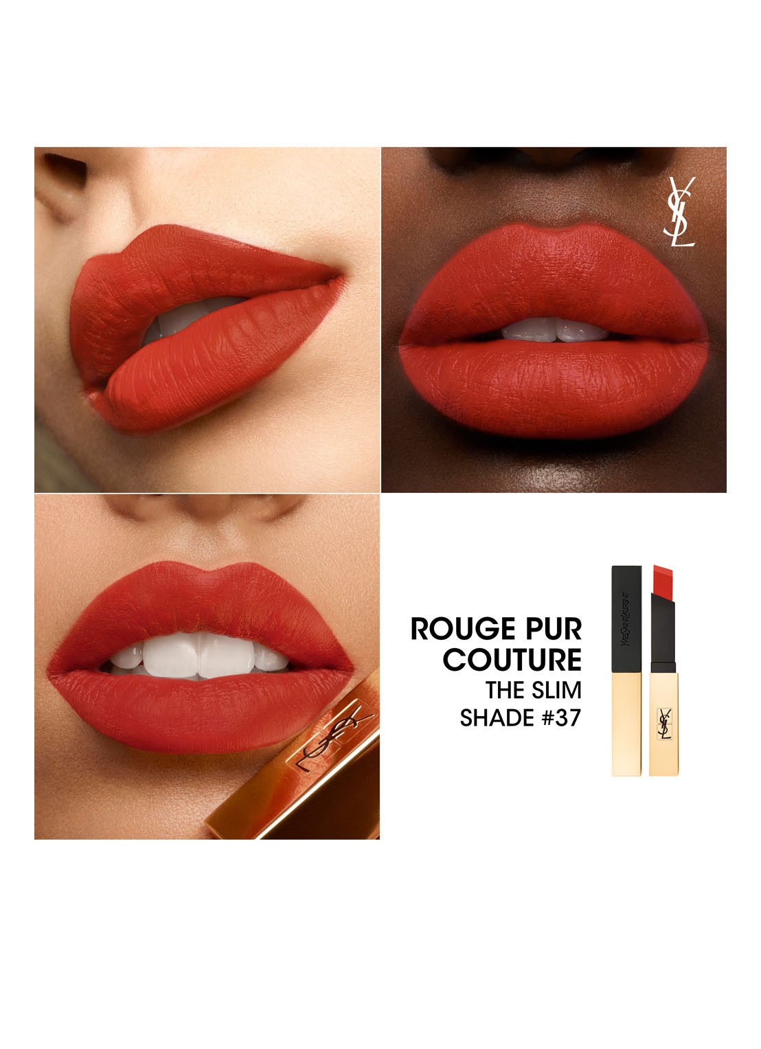 Yves Saint Laurent Rouge Pur Couture The Slim - lipstick - detail 2 37