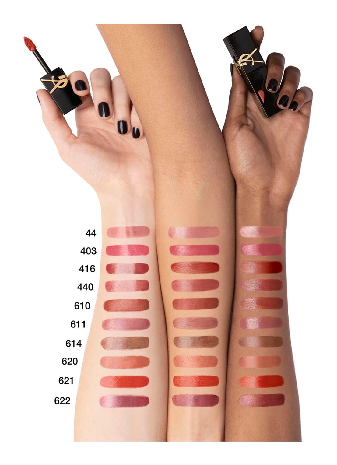 Yves Saint Laurent The Inks Vinyl Cream High Shine Lip Stain - detail 4 610 nude champion