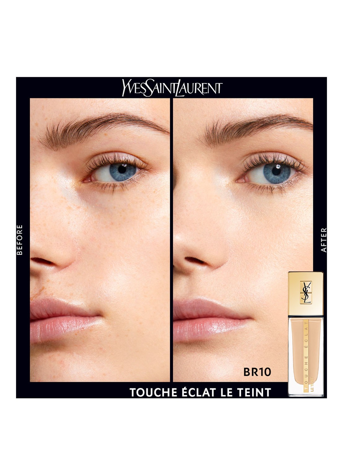 Yves Saint Laurent Touche Éclat Le Teint Foundation - detail 6 br10