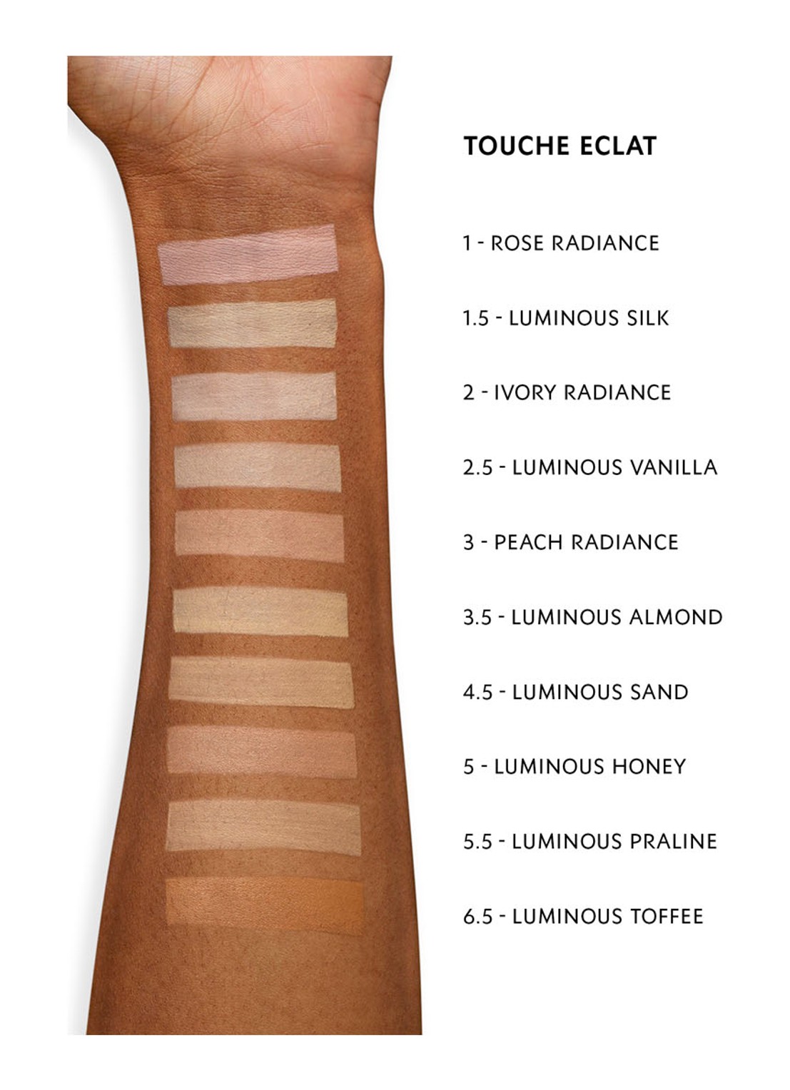 Yves Saint Laurent Touche Éclat - lichtreflecterende concealer - detail 5 5 luminous honey