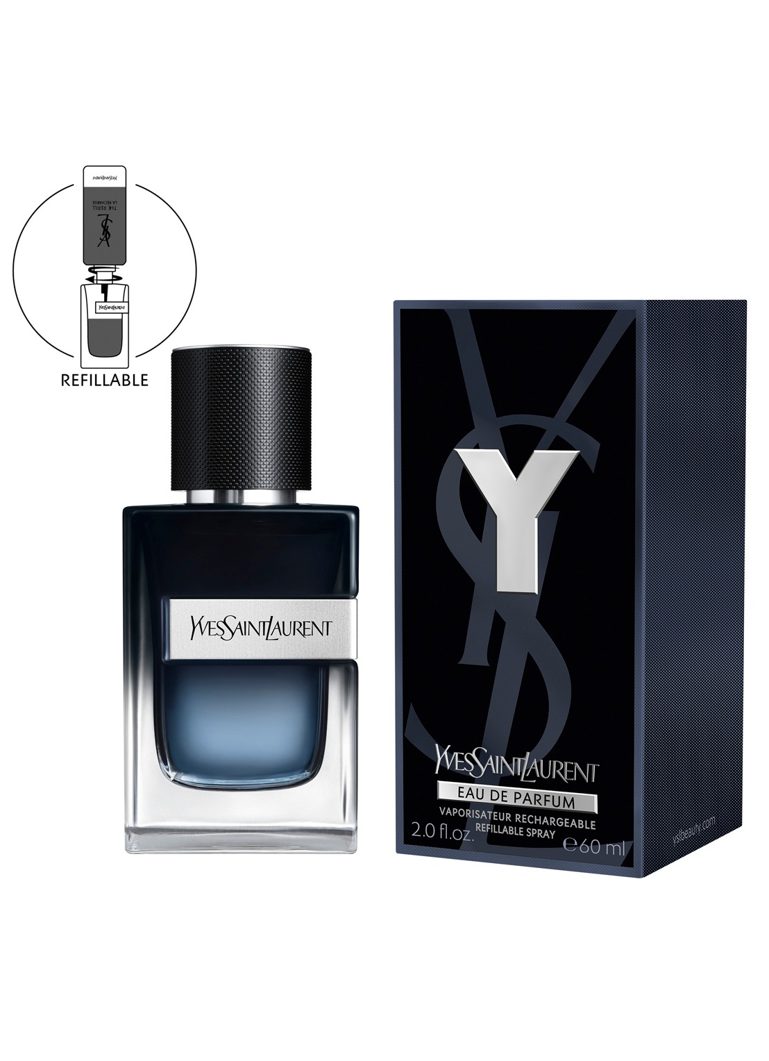 Yves Saint Laurent Y Eau de Parfum - navulbaar - voorkant 7 undefined