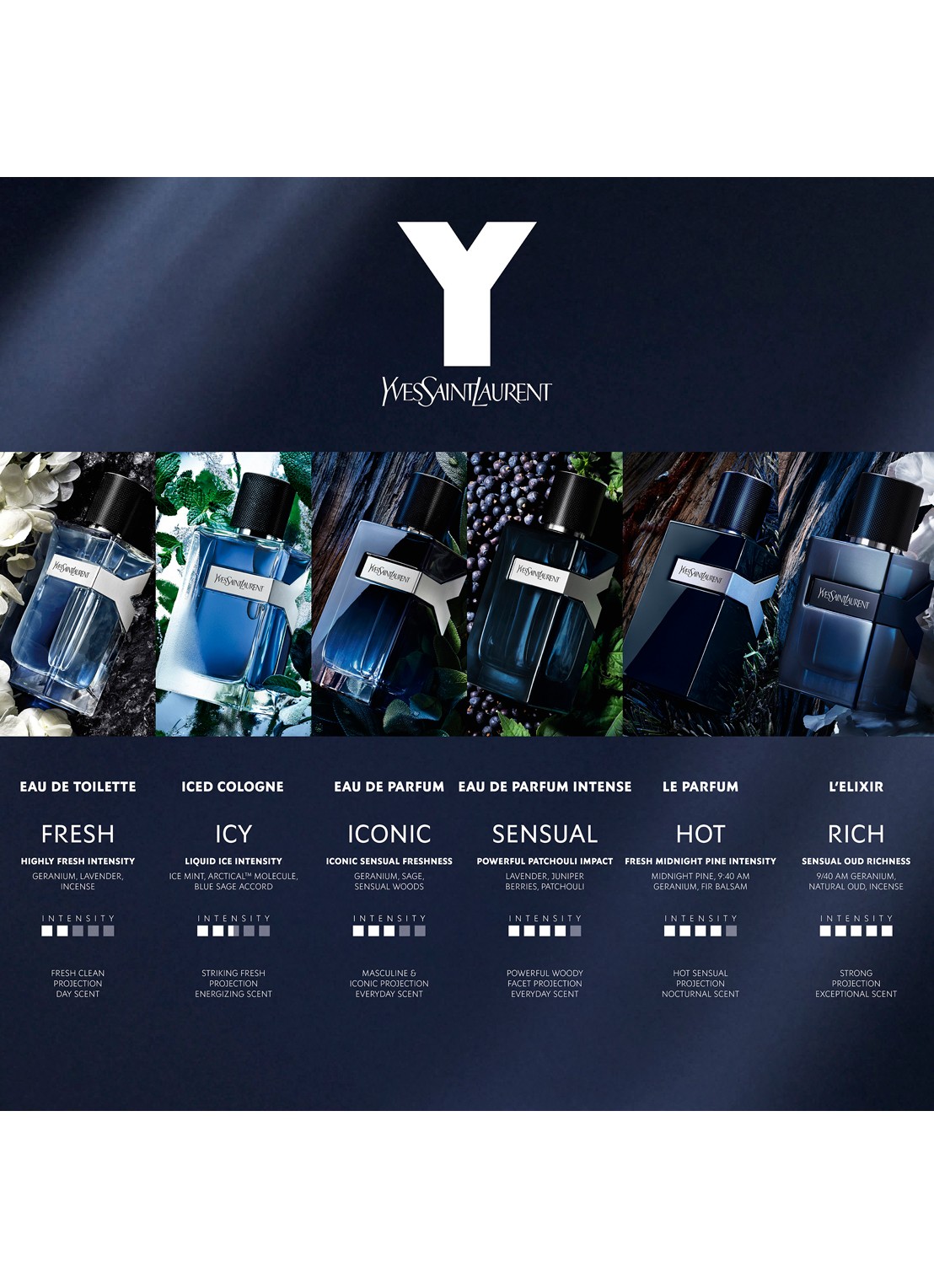 Yves Saint Laurent Y Iced Cologne Eau de Toilette Intense - detail 5 undefined