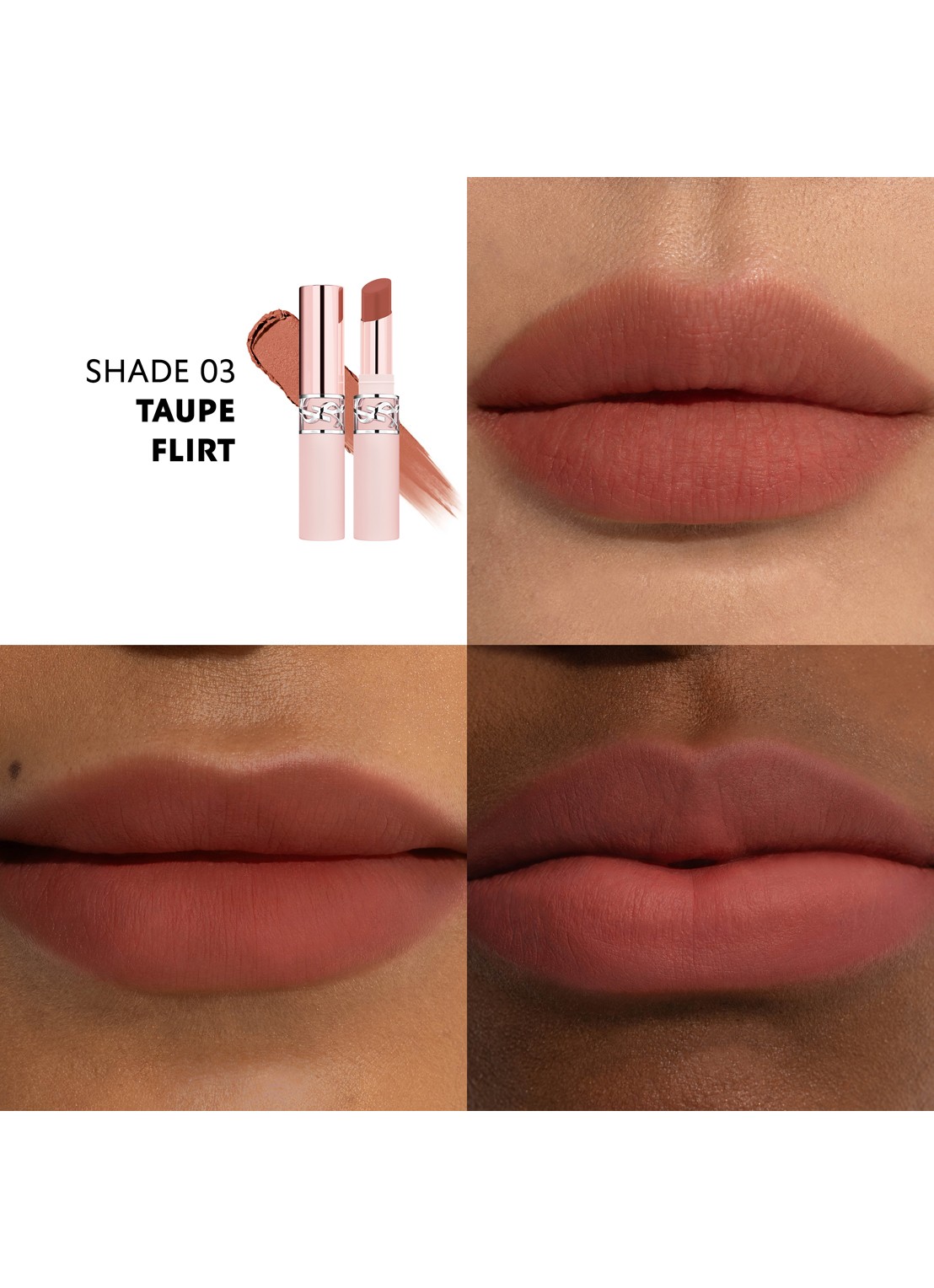 Yves Saint Laurent YSL LOVENUDE Lip Blusher - lipstick - detail 4 3 taupe flirt