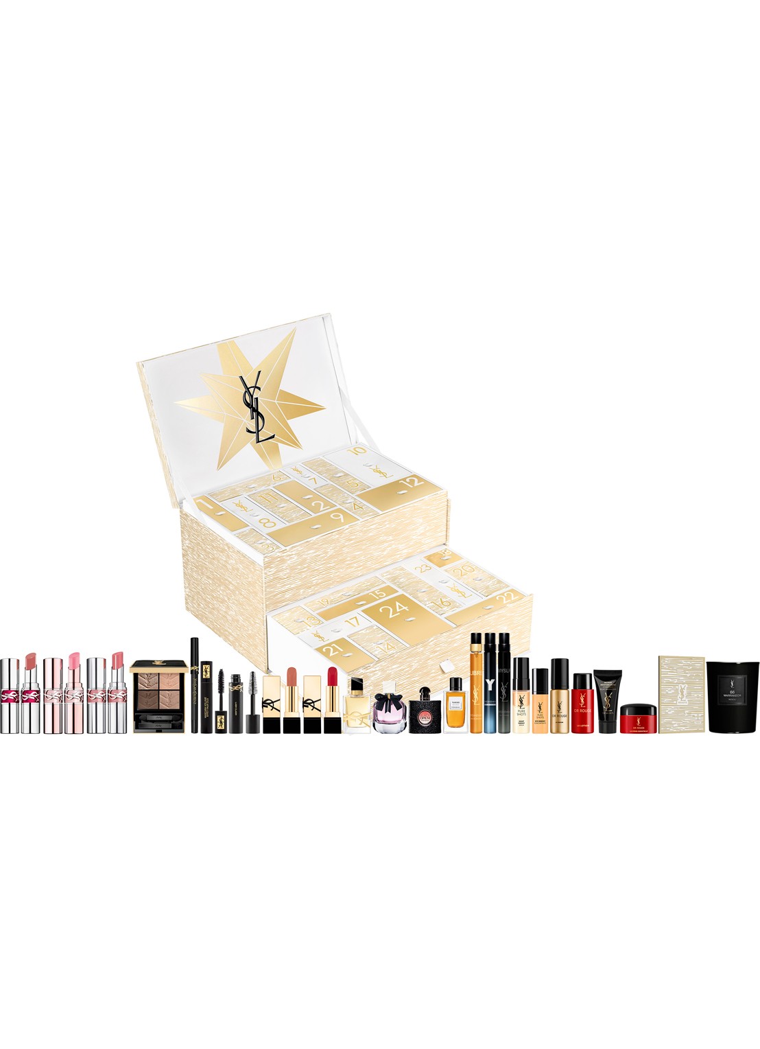 Yves Saint Laurent Yves Saint Laurent Adventskalender 2025 - voorkant undefined