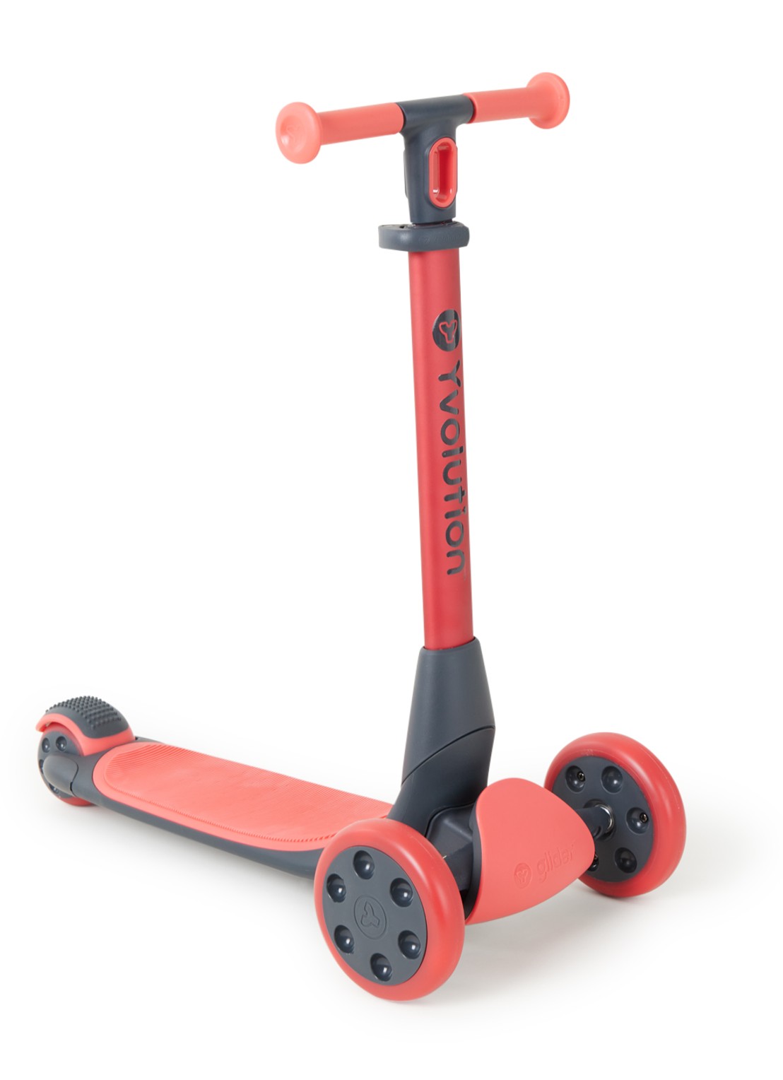 Yvolution Y Glider Nua step - voorkant steenrood