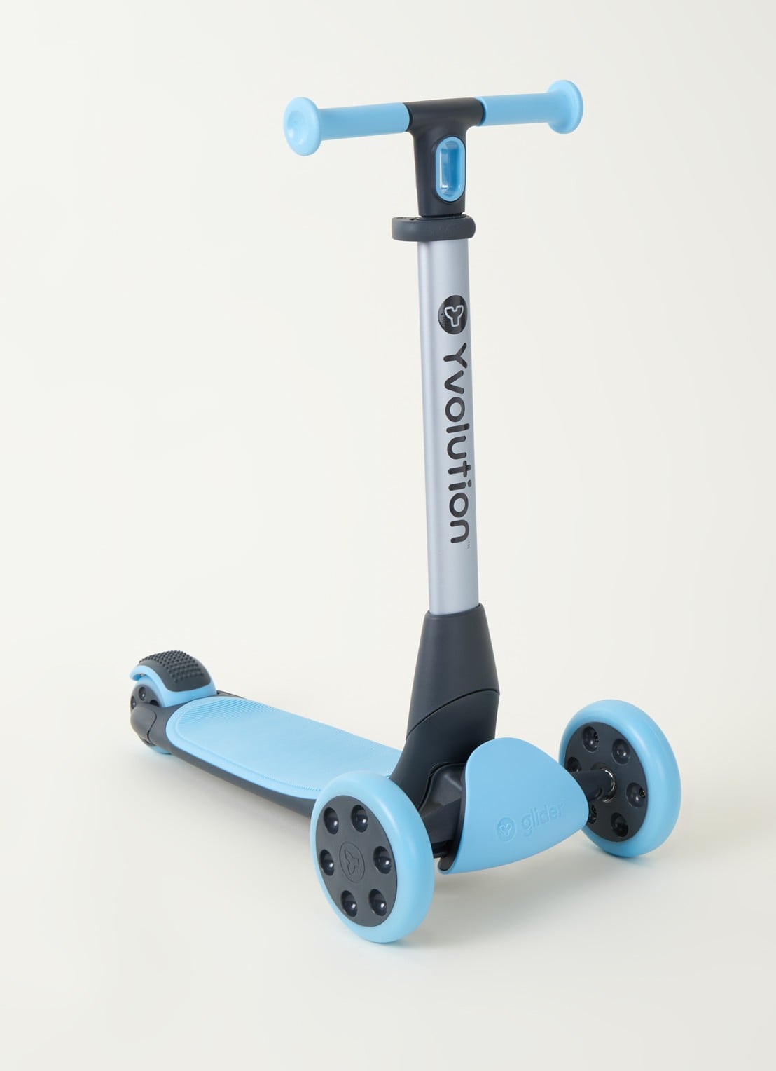 Yvolution Y Glider Nua step - voorkant 2 blauw