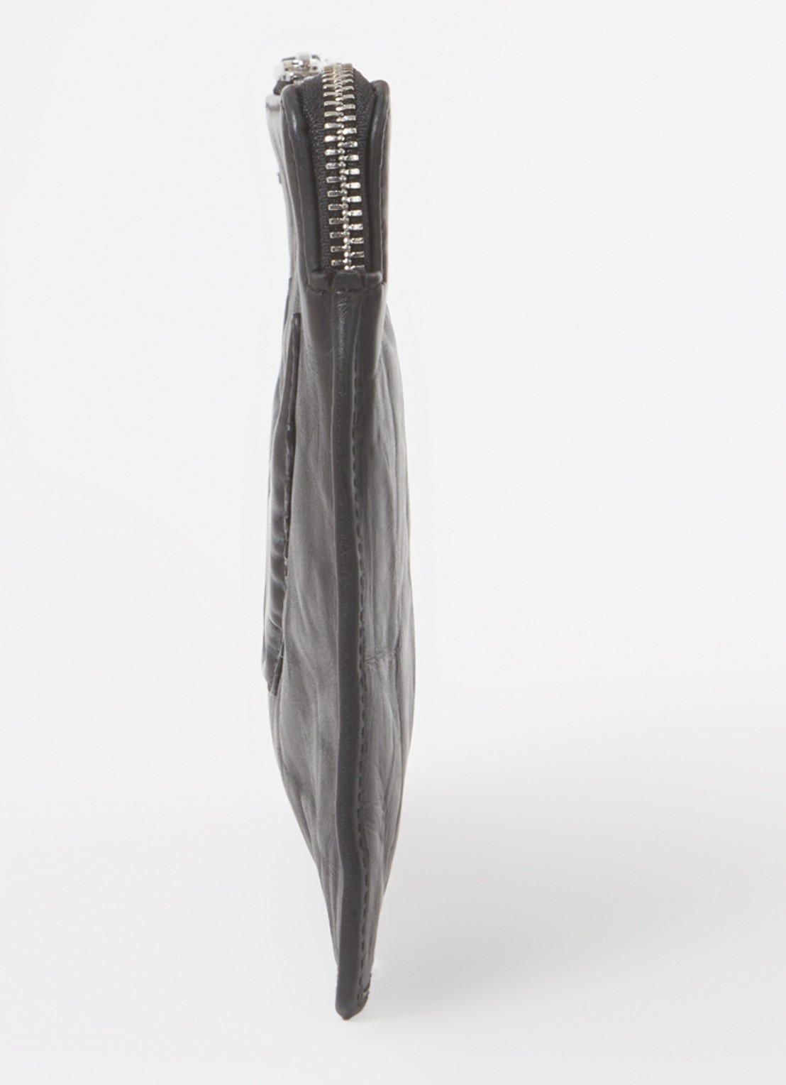 Zadig&Voltaire Angel clutch van kalfsleer - detail 5 zwart