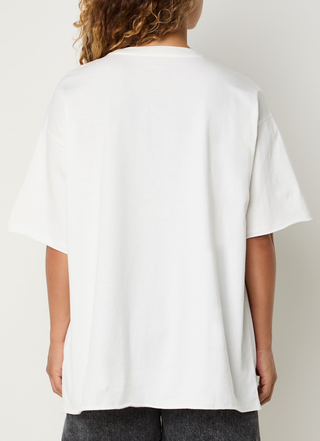 Zadig&Voltaire Berry T-shirt met strass - achterkant wit