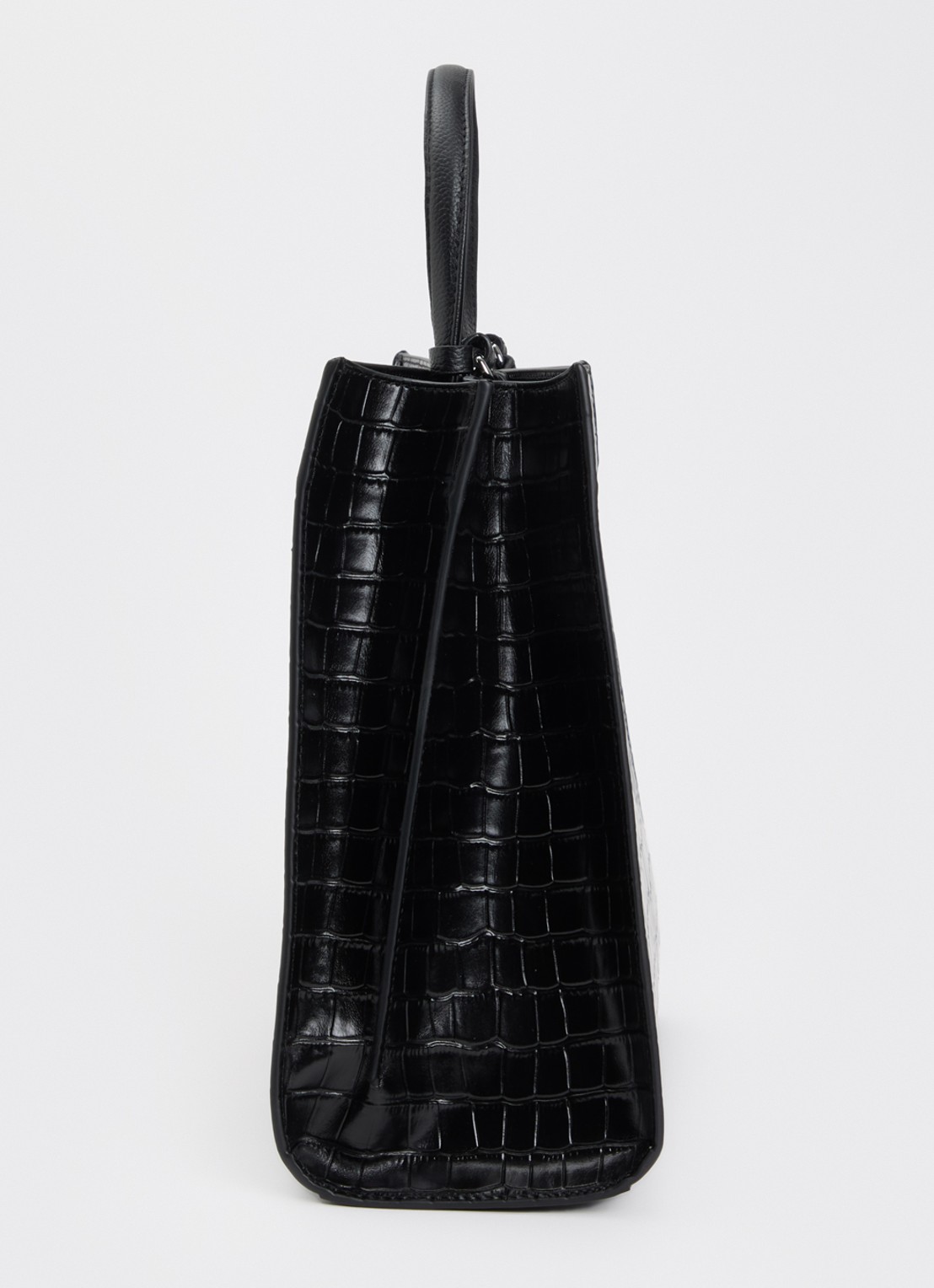 Zadig&Voltaire Jack handtas van leer met afneembare schouderriem - detail 2 zwart