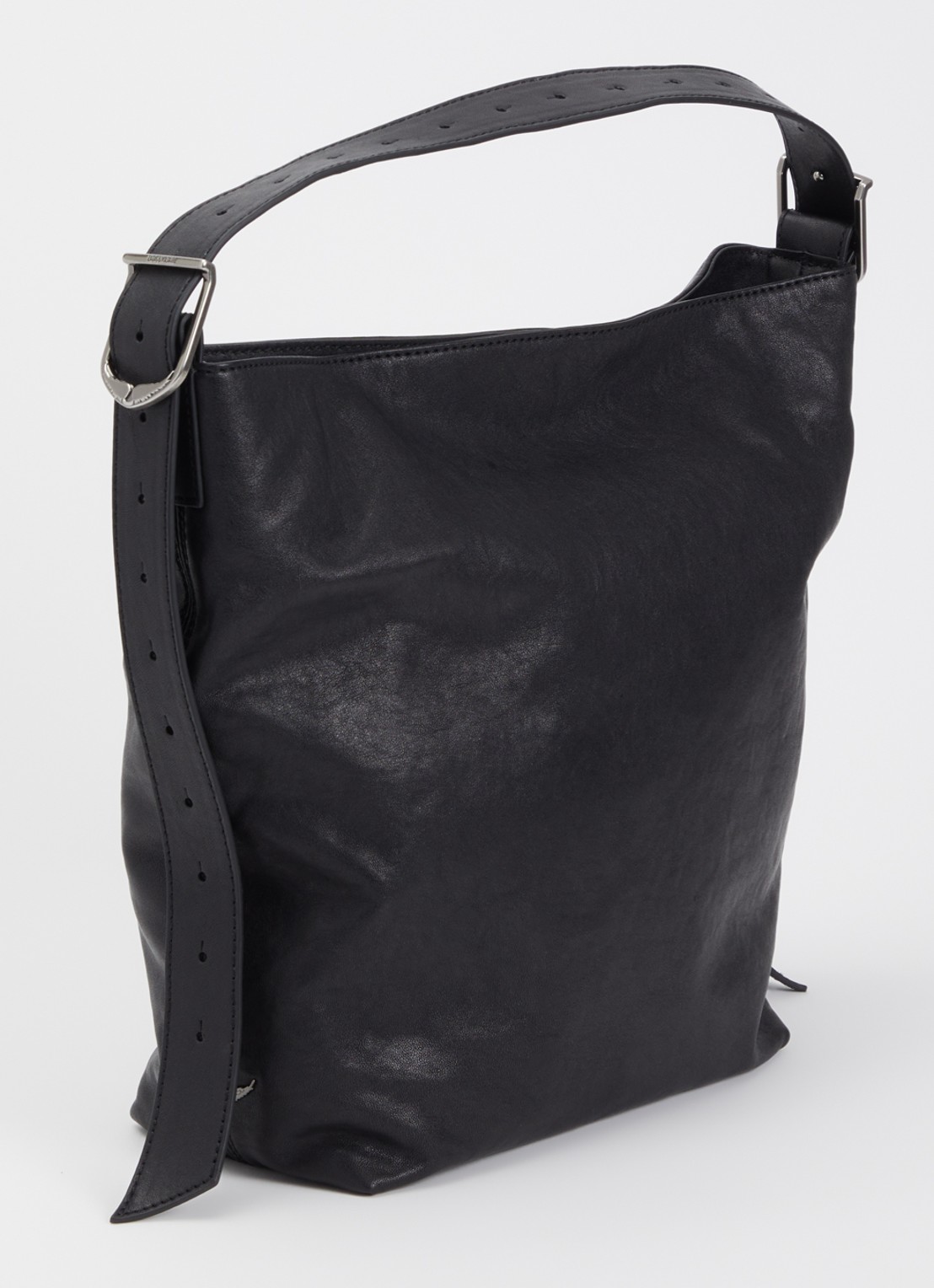Zadig&Voltaire Jane crossbodytas van leer - achterkant 2 zwart