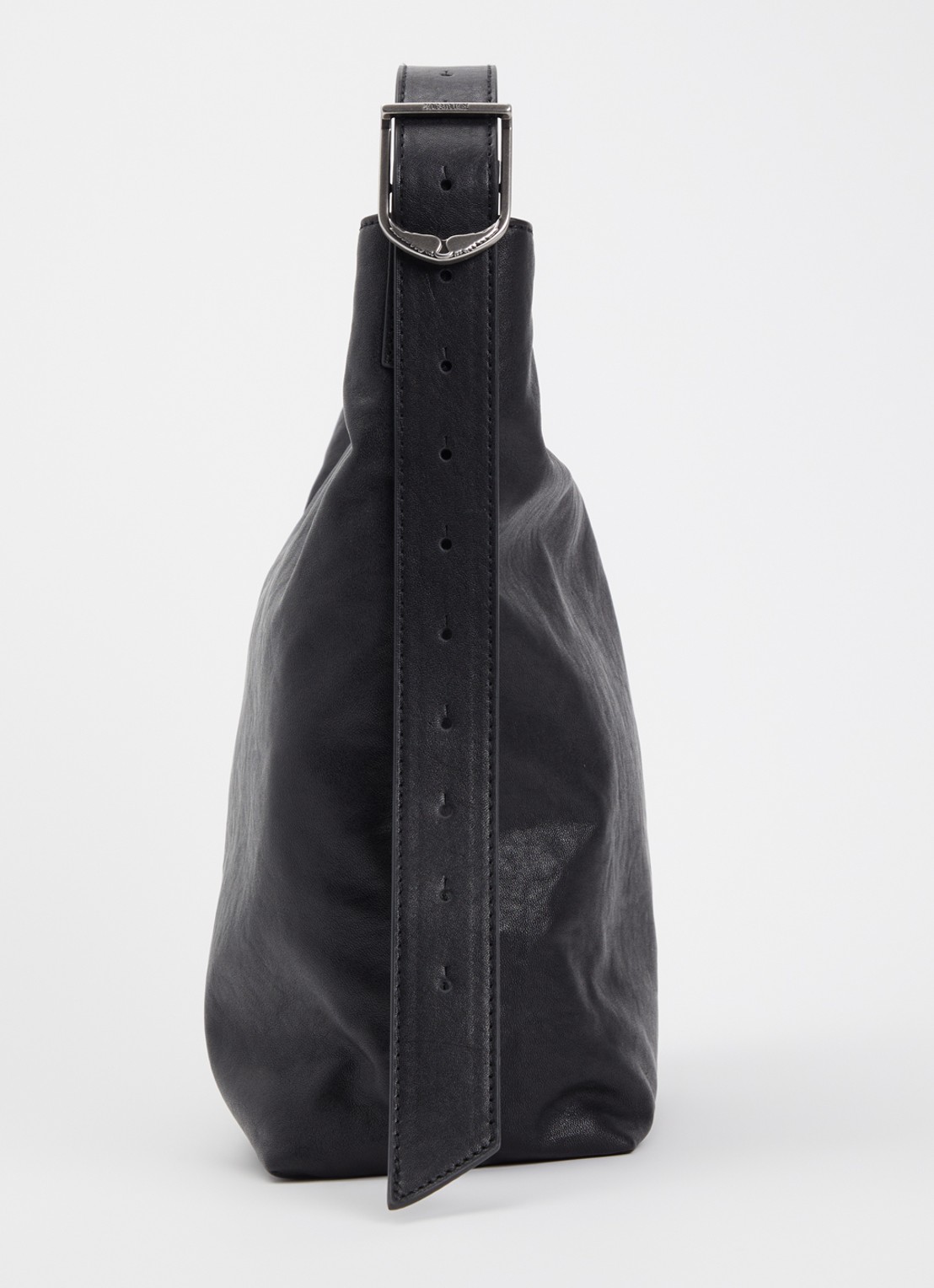 Zadig&Voltaire Jane crossbodytas van leer - detail 4 zwart