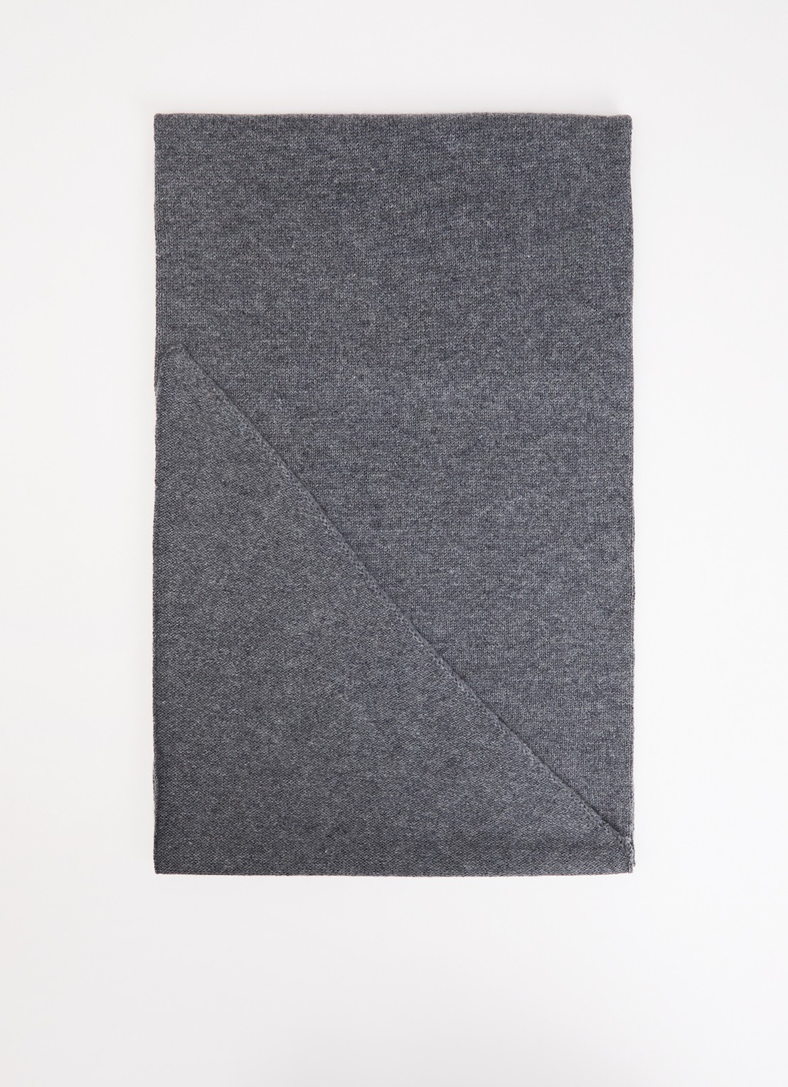Zadig&Voltaire Lucy sjaal in kasjmierblend met strass 180 x 27 cm  - voorkant 3 grijs