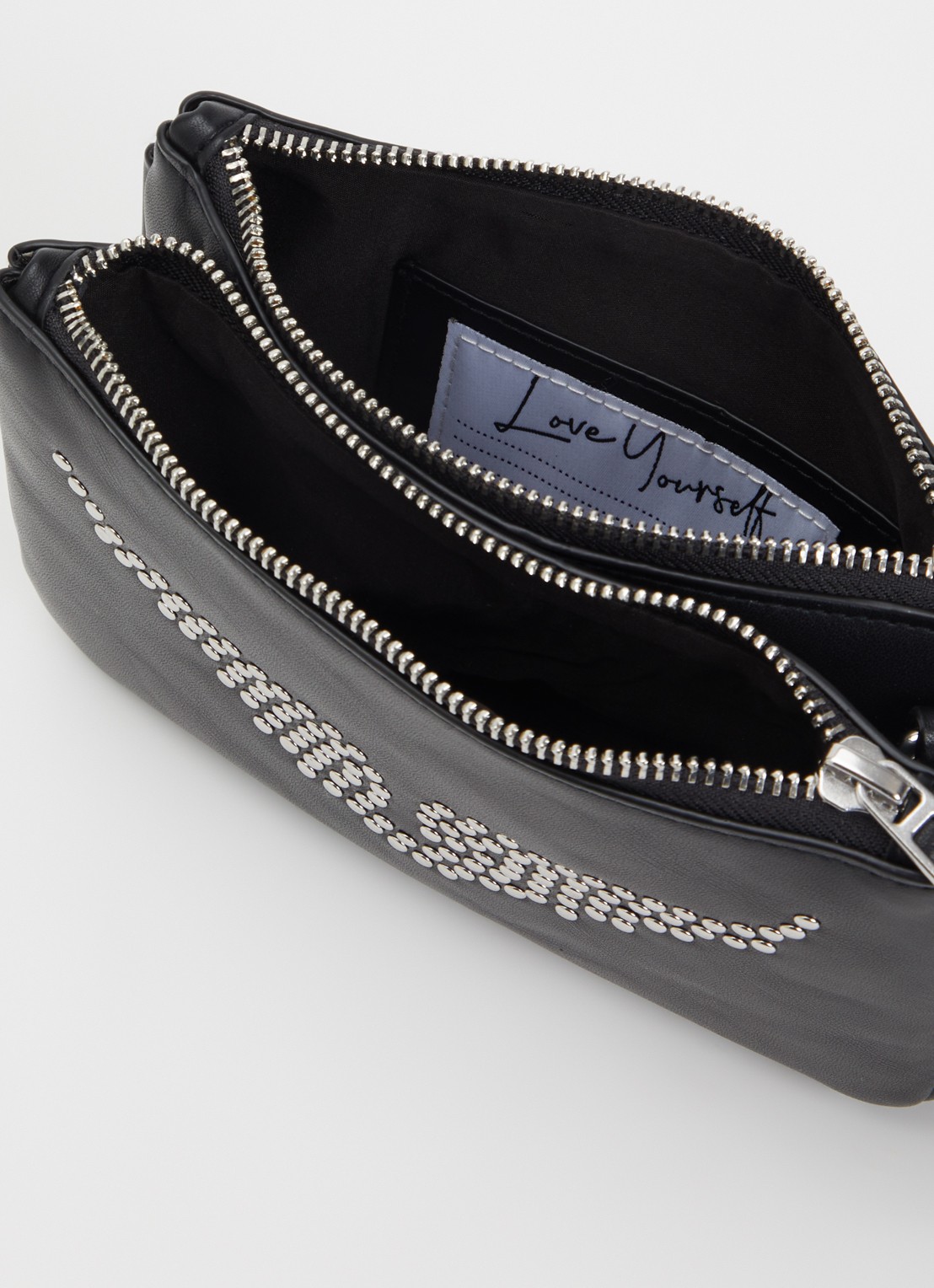 Zadig&Voltaire Mini crossbodytas met studs - detail 2 zwart