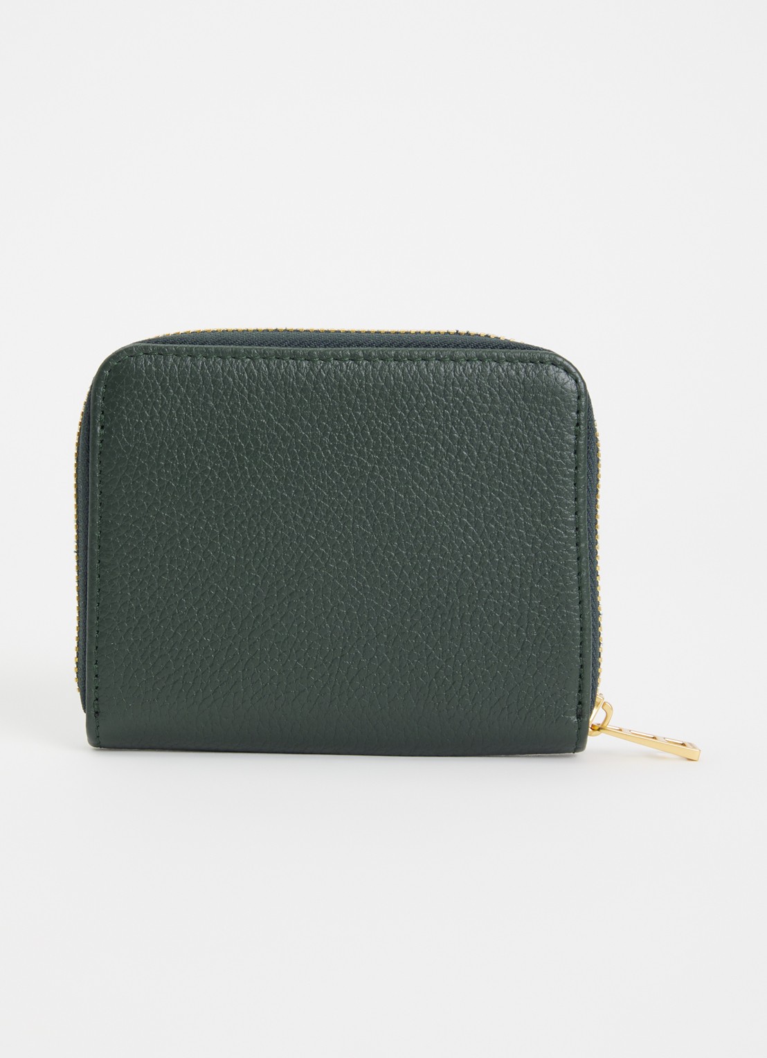 Zadig&Voltaire Mini portemonnee van leer - achterkant groen