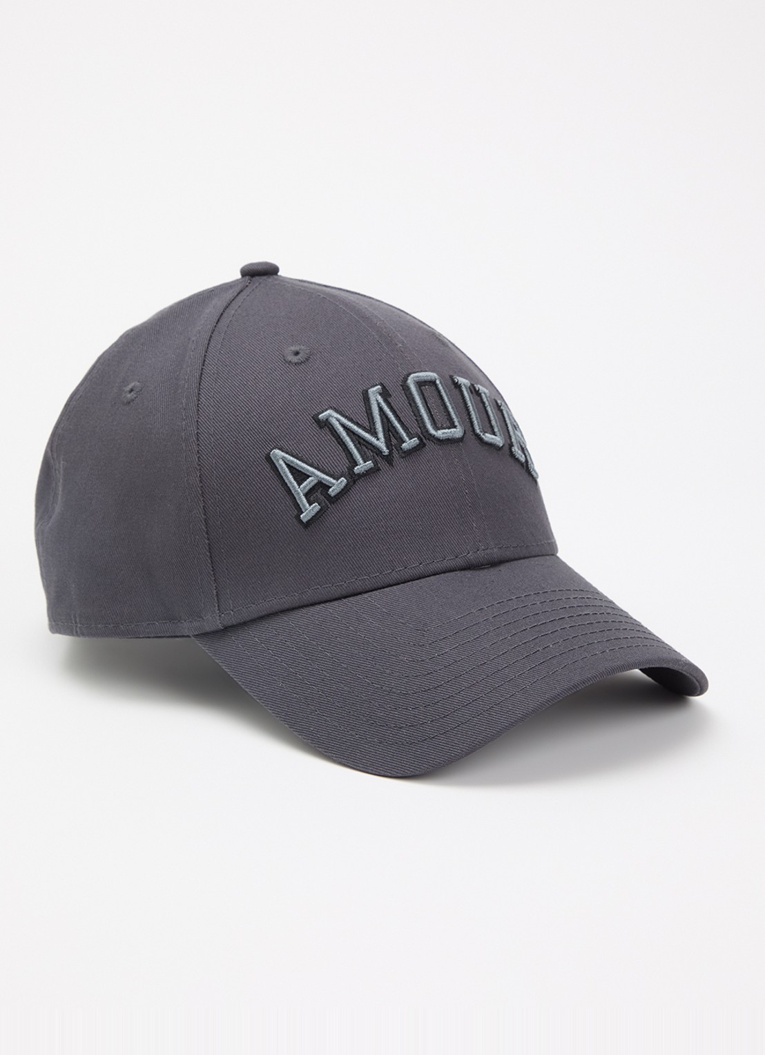 Zadig&Voltaire New Era x ZV pet met borduring - voorkant 2 antraciet