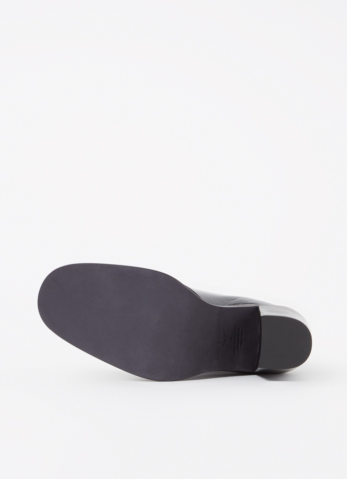 Zadig&Voltaire Preiser enkellaarsje van kalfsleer - detail 2 zwart