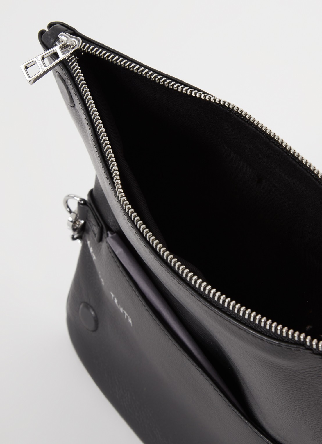 Zadig&Voltaire Rock clutch met afneembare schouderriem - detail 5 zwart