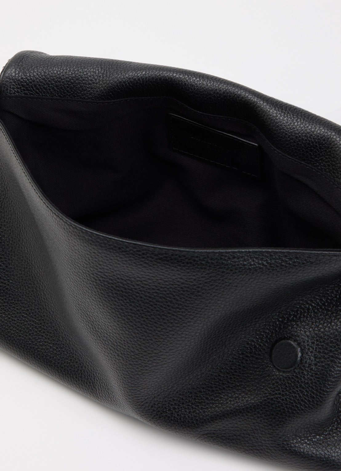 Zadig&Voltaire Rocky II schoudertas van leer met verstelbare schouderriem - detail 3 zwart