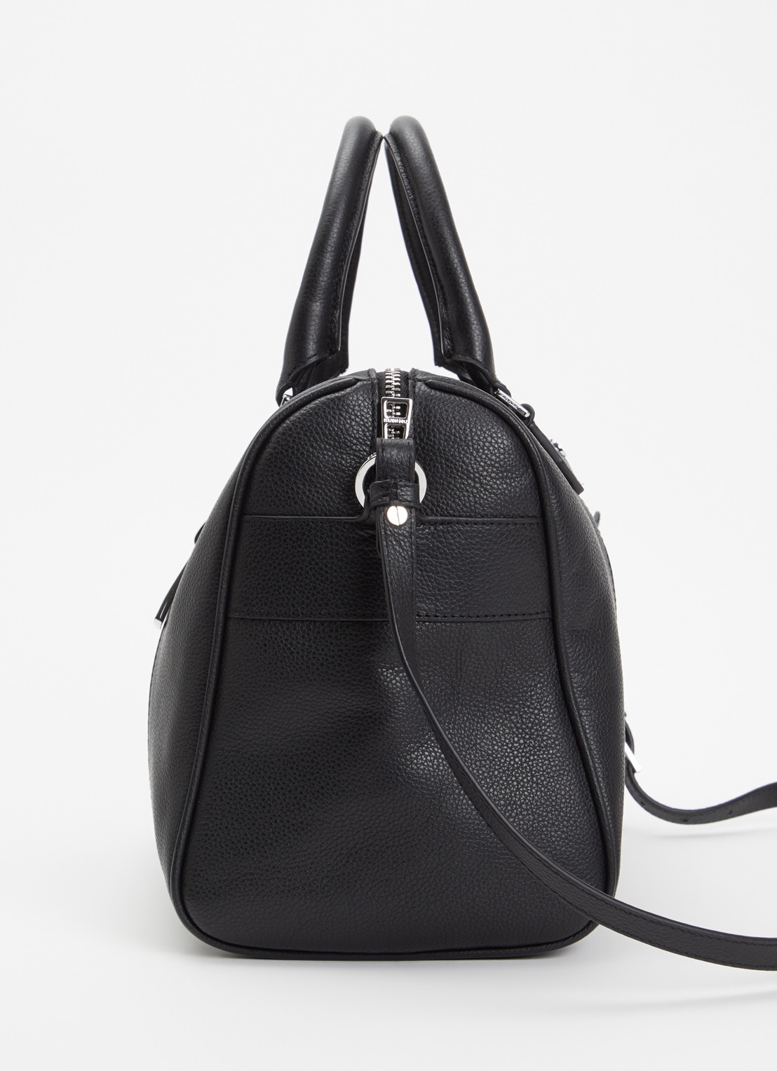 Zadig&Voltaire Sunny Medium handtas van leer - detail 2 zwart