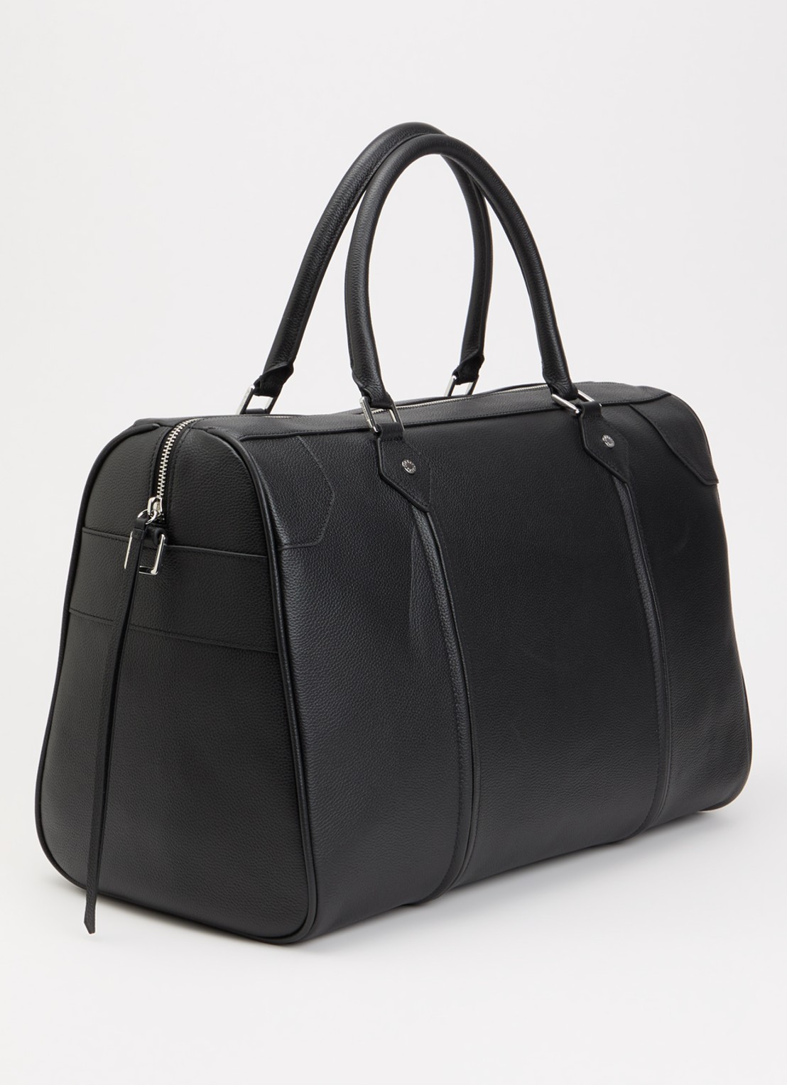 Zadig&Voltaire Sunny Travel schoudertas van leer met afneembare schouderriem - achterkant 5 zwart