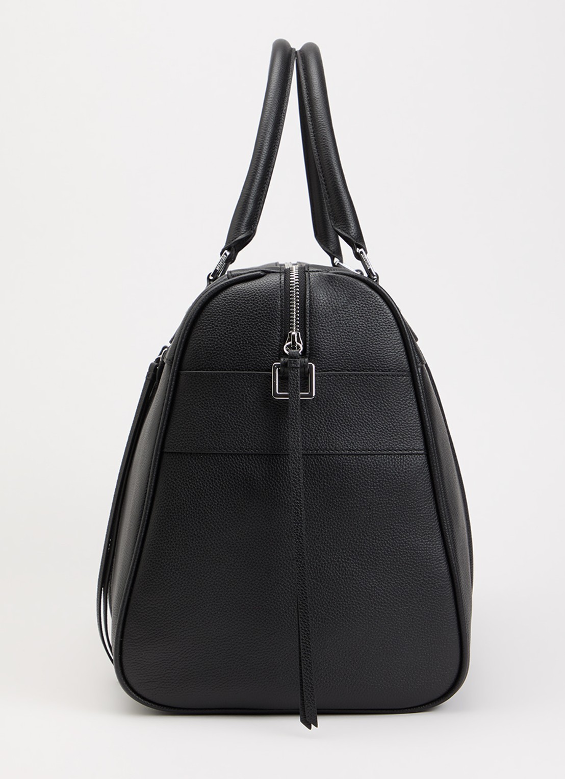 Zadig&Voltaire Sunny Travel schoudertas van leer met afneembare schouderriem - detail 2 zwart