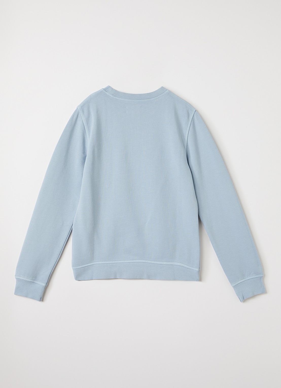 Zadig&Voltaire Sweater met logoprint  - voorkant 3 blauwgrijs