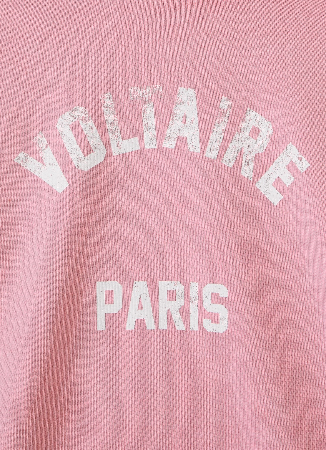 Zadig&Voltaire Sweater met logoprint - detail 3 roze