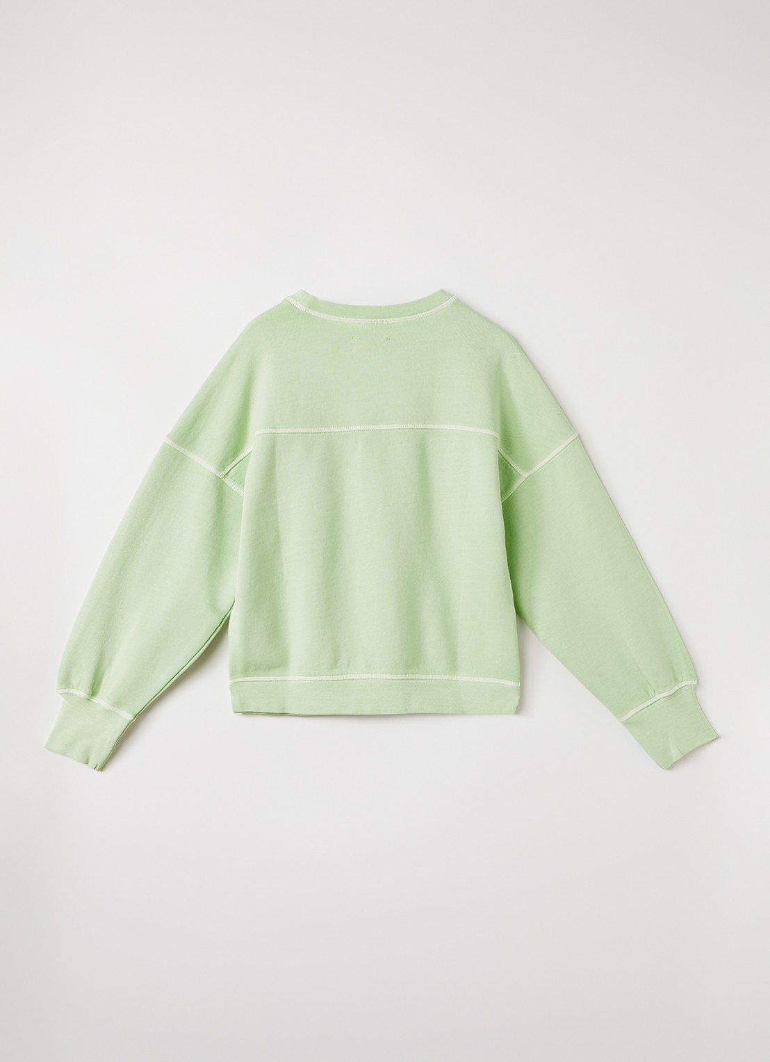 Zadig&Voltaire Sweater met strass - voorkant 2 lindegroen