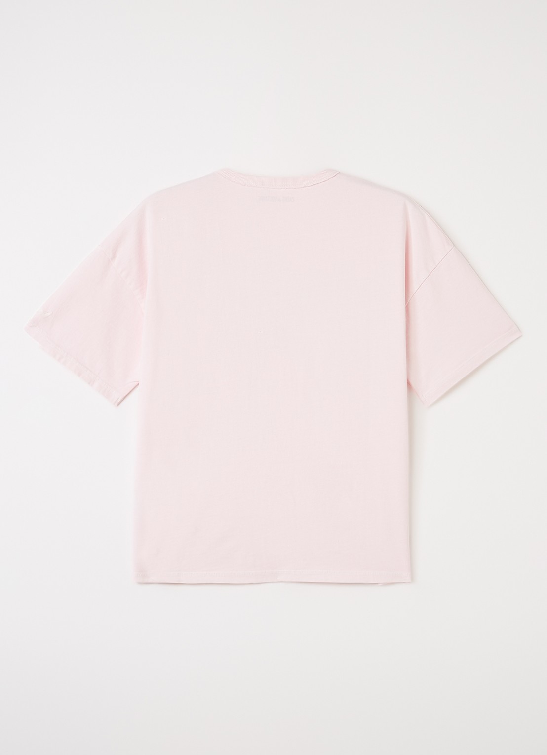 Zadig&Voltaire T-shirt met strass - voorkant 2 lichtroze