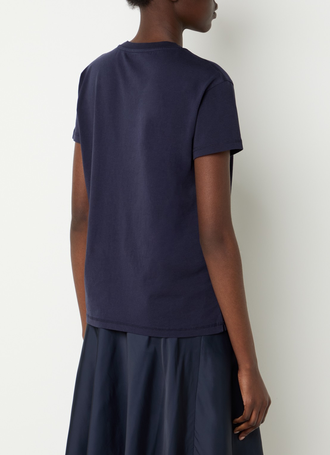 Zadig&Voltaire Walk HC T-shirt met strass - achterkant donkerblauw