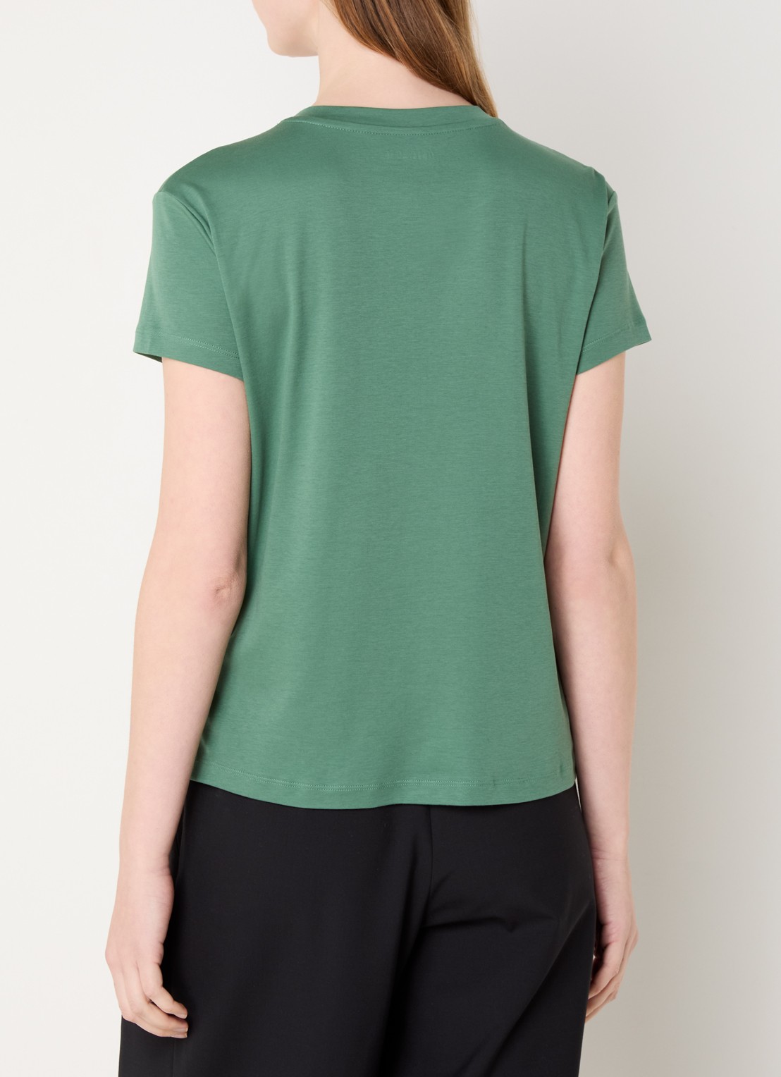 Zadig&Voltaire Walk T-shirt met logoprint - achterkant donkergroen