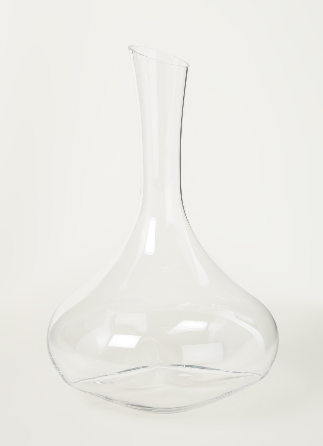 Zieher Pebble decanteerkaraf 1,8 liter - voorkant 2 transparant