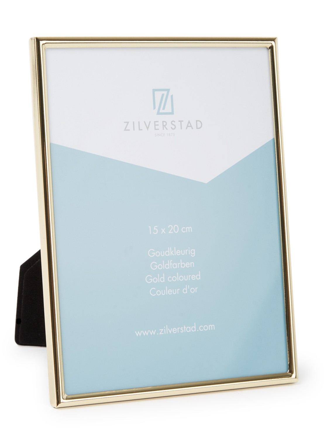 Zilverstad Sweet Memory fotolijst 11 x 16 cm - voorkant goud