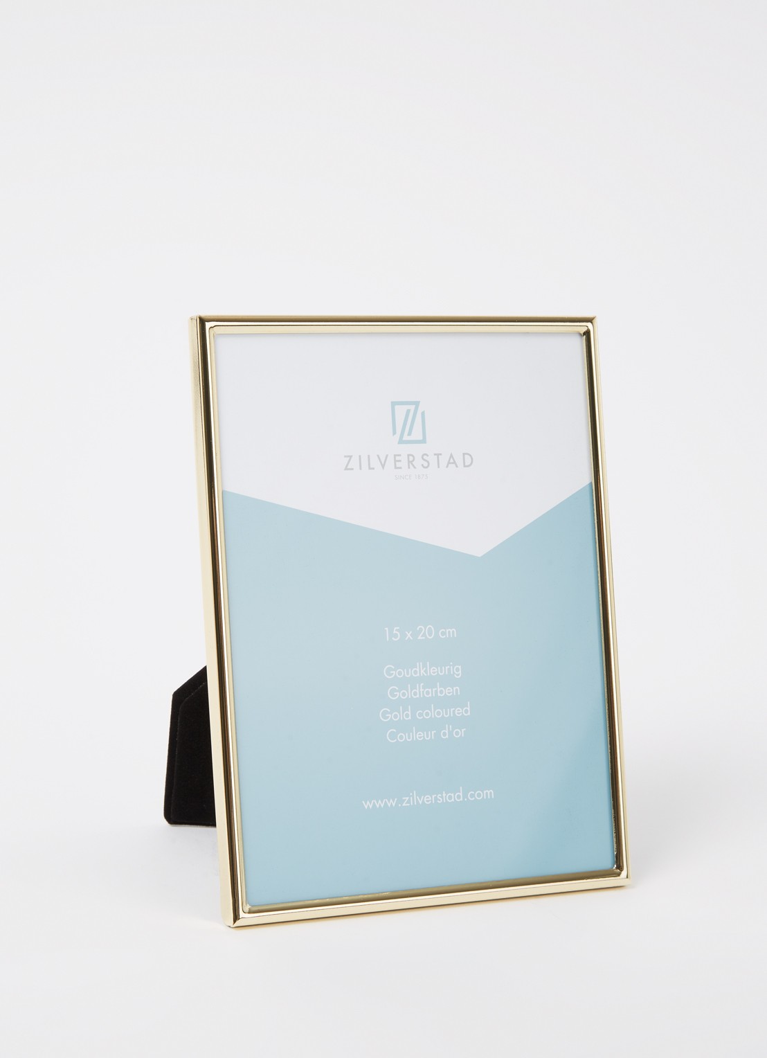 Zilverstad Sweet Memory fotolijst 11 x 16 cm - voorkant 2 goud