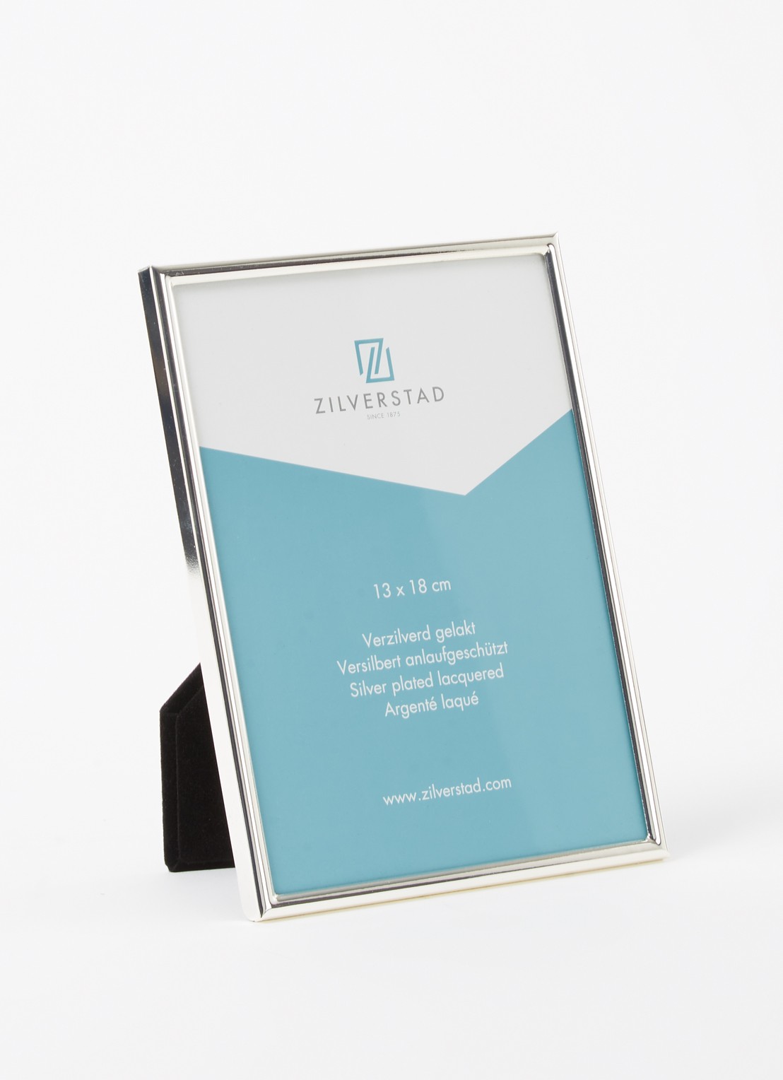 Zilverstad Sweet Memory fotolijst 13,5 x 18,5 cm - voorkant 2 zilver