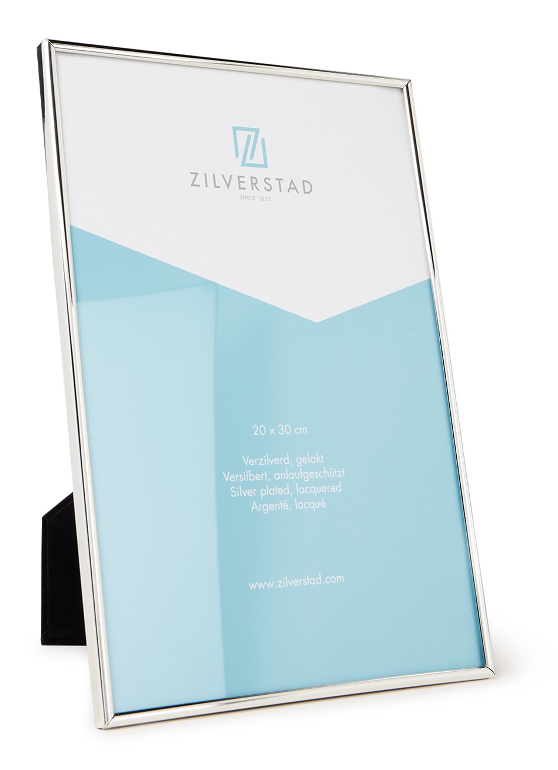 Zilverstad Sweet memory fotolijst 20 x 30 cm - voorkant zilver