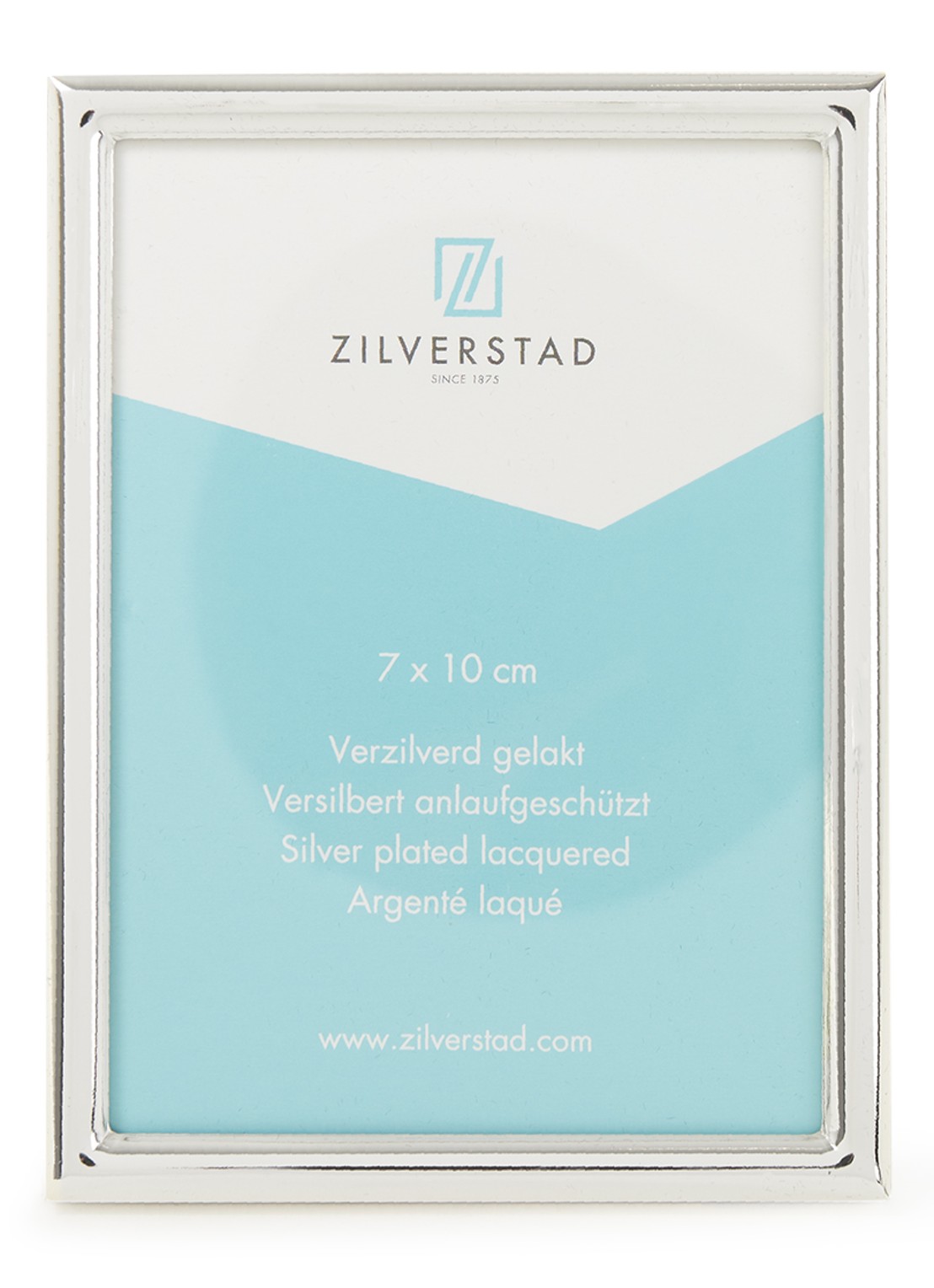 Zilverstad Sweet Memory fotolijst 7 x 10 cm - voorkant zilver