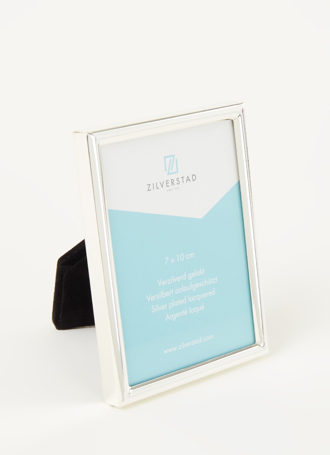 Zilverstad Sweet Memory fotolijst 7 x 10 cm - voorkant 2 zilver