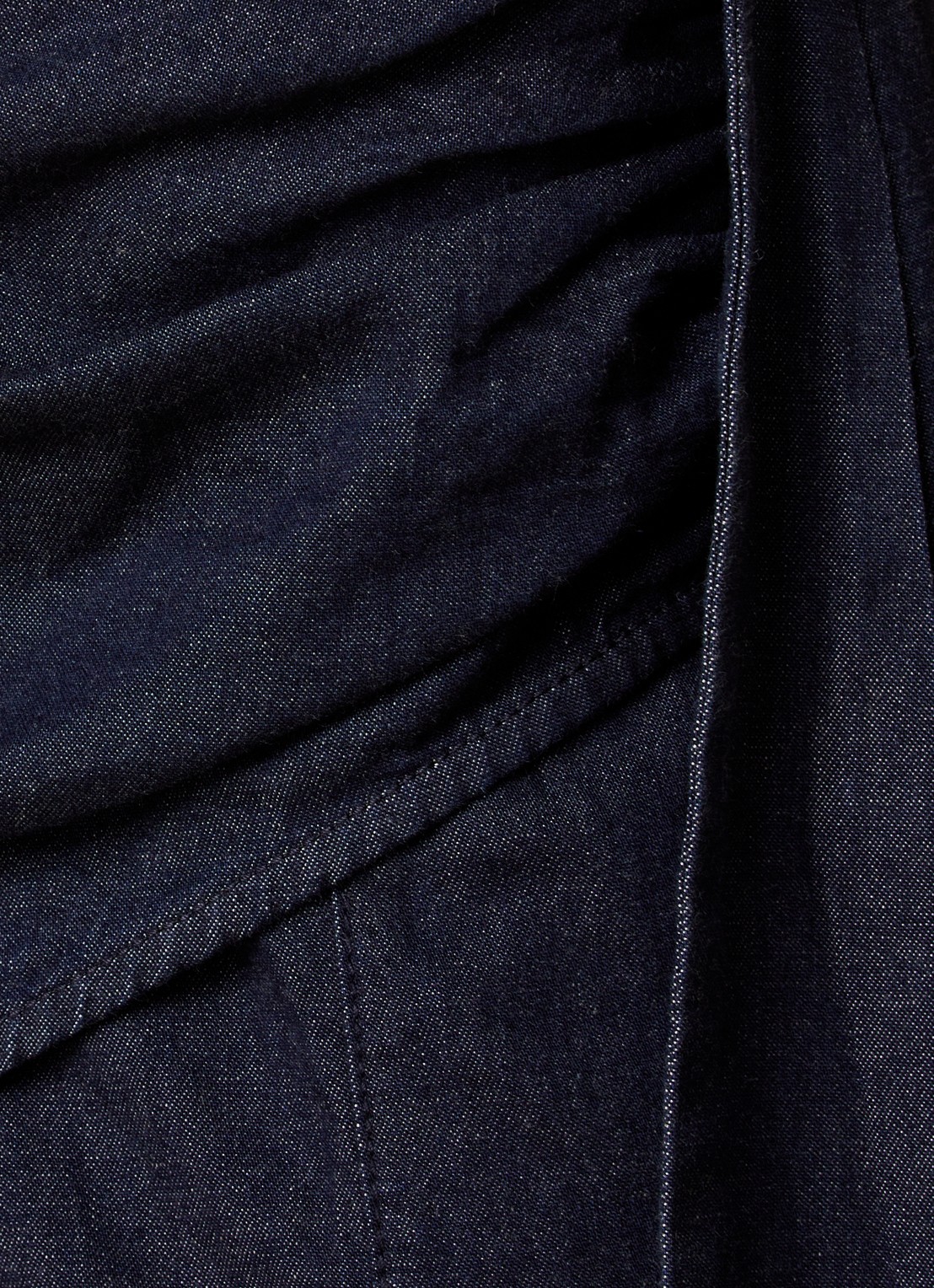 Zimmermann High waist flared jeans met donkere wassing - detail 5 indigo