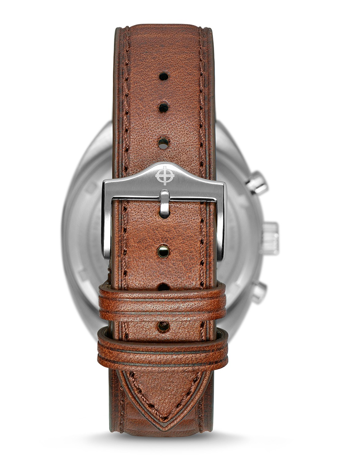 Zodiac Chrono Quartz horloge ZO9604 - detail bruin