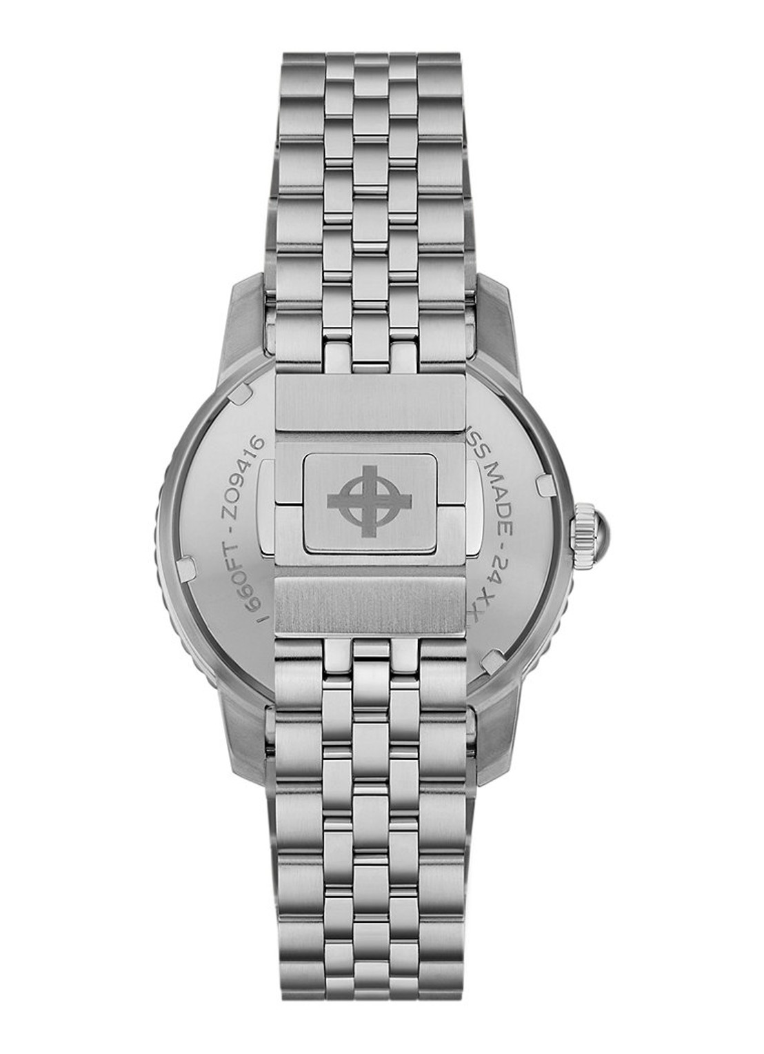 Zodiac Gmt horloge ZO9416 - detail 2 zilver