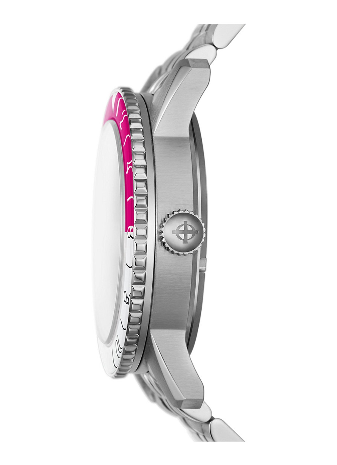 Zodiac Gmt horloge ZO9416 - detail 3 zilver