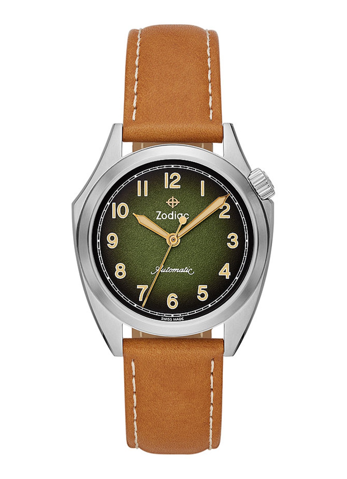 Zodiac Horloge ZO9713 - voorkant zilver