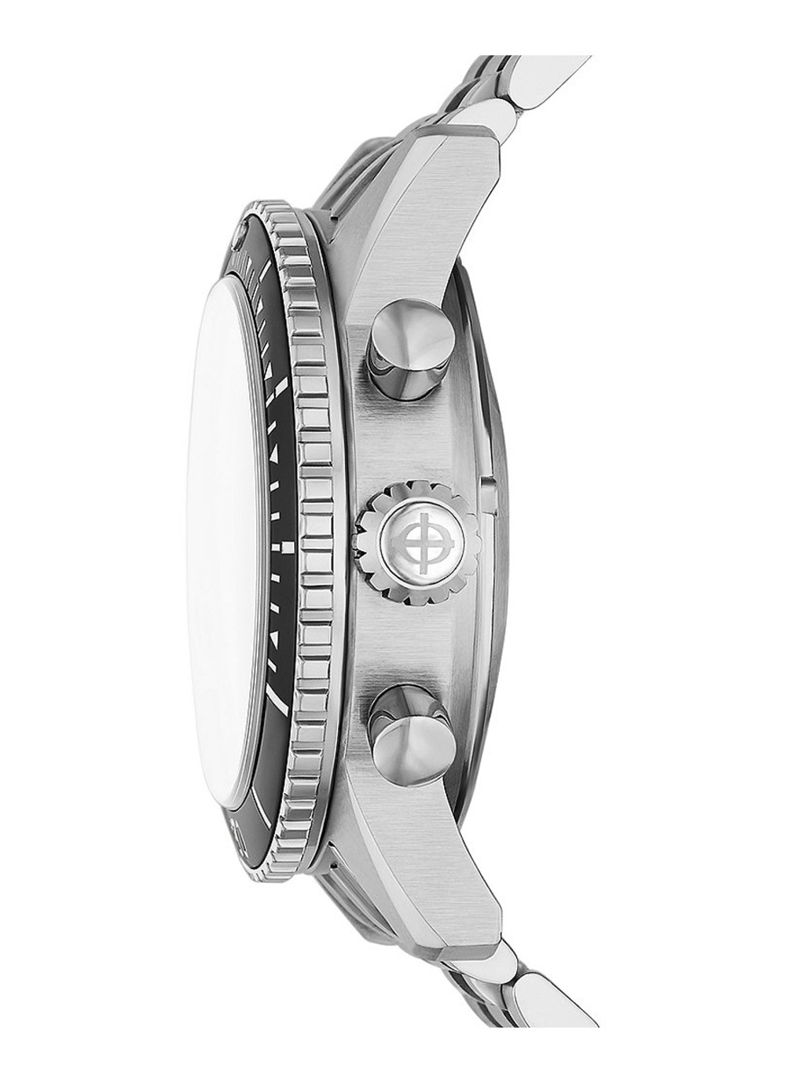 Zodiac Sea-Chron horloge ZO3605 - detail 2 zilver