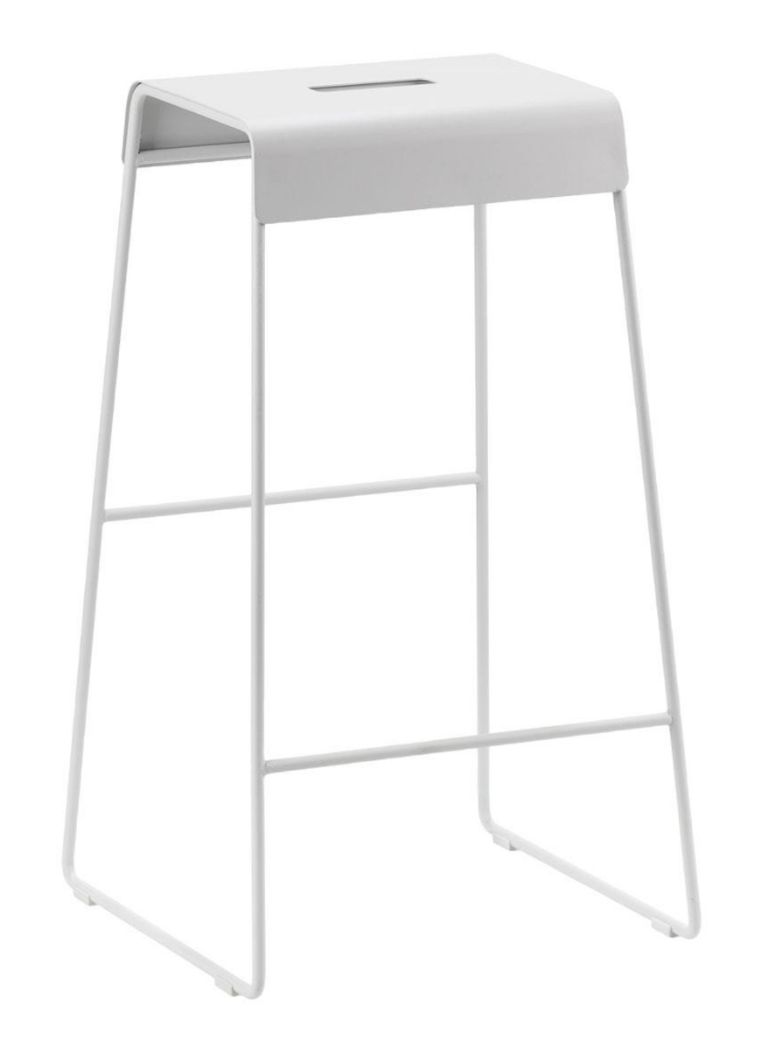 Zone Denmark A-Stool barkruk  - voorkant lichtgrijs